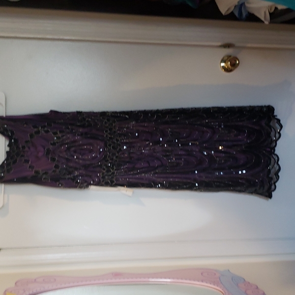 Ashro formal sleeveless seqin dress NWT - Picture 2 of 8